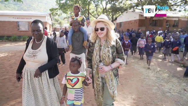Madonna in Malawi