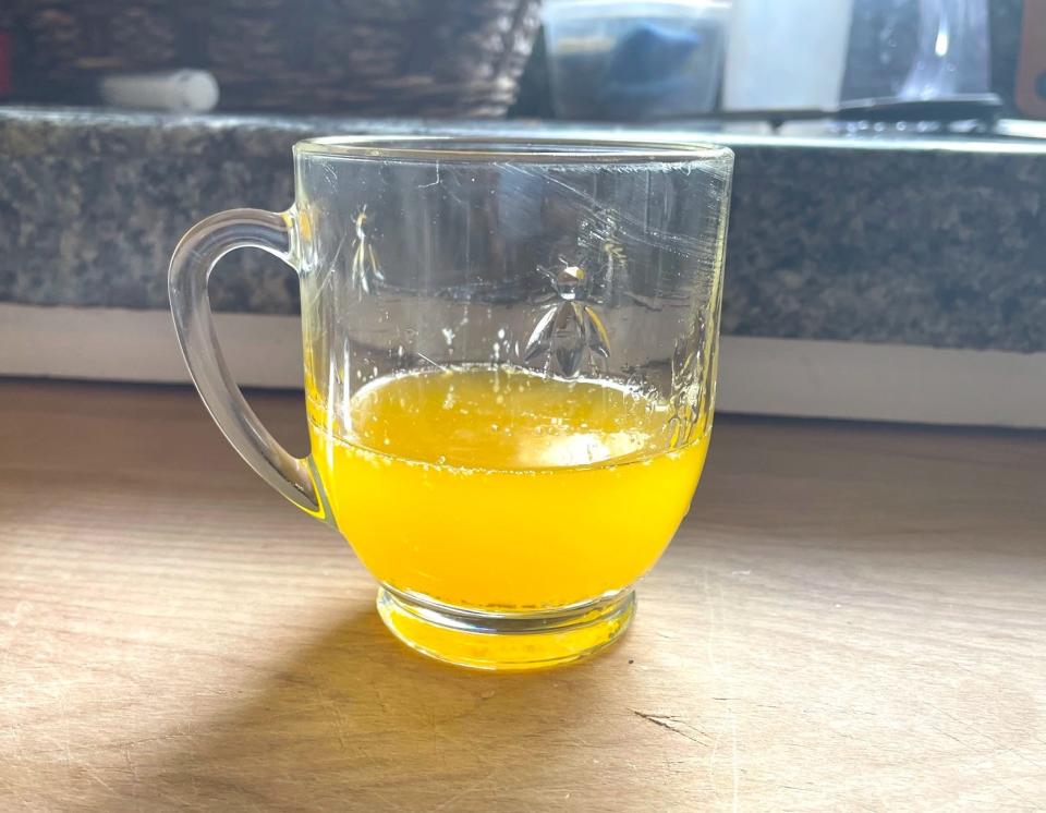 Clarified butter for Martha Stewart's scrambled eggs hack