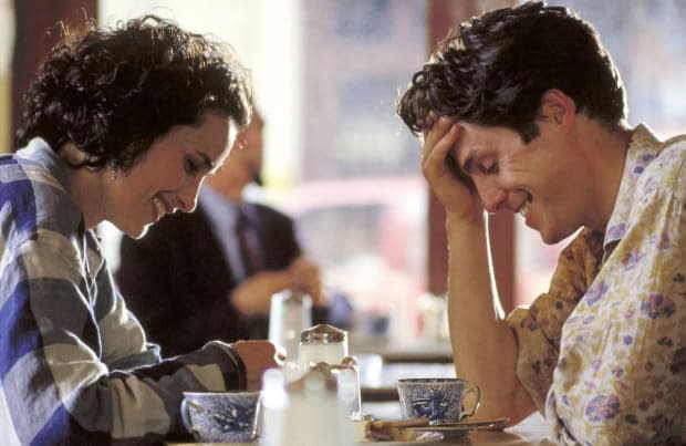 Andie MacDowell and Hugh Grant in "Four Weddings and a Funeral"<p>MGM</p>