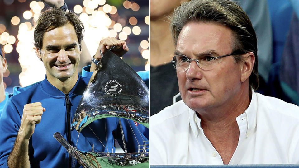 Federer has joined Connors in an exclusive club. Pic: Getty