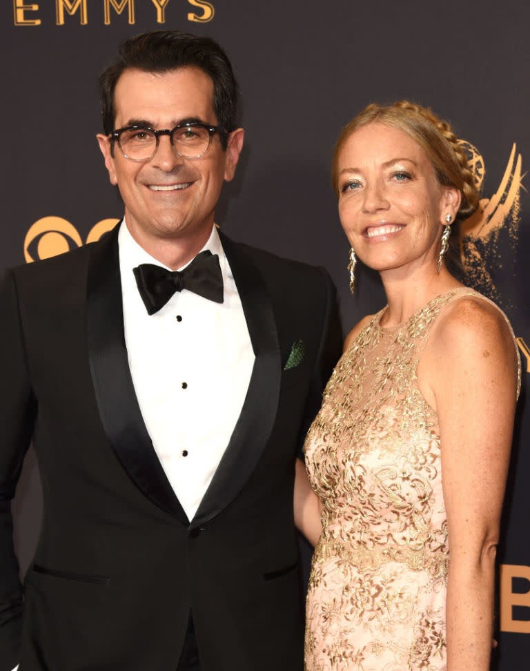 Ty Burrell and Holly Burrell