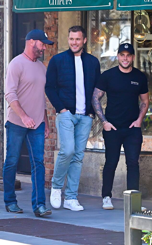 Colton Underwood, Gus Kenworthy **DO NOT USE UNTIL THURS APR 15 11am PT**