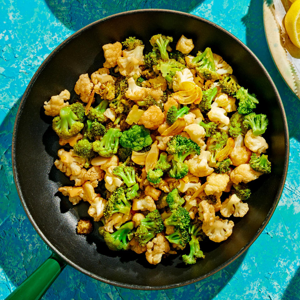 Balsamic Broccoli & Cauliflower