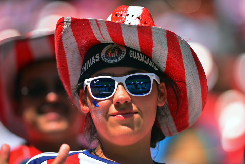 Aficion de Chivas (Foto: Jaime Lopez/JAM MEDIA)