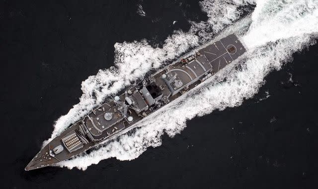 Builder Blames Navy as Brand-New Warship Disintegrates