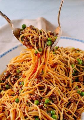 Chinese Spaghetti Bolognese