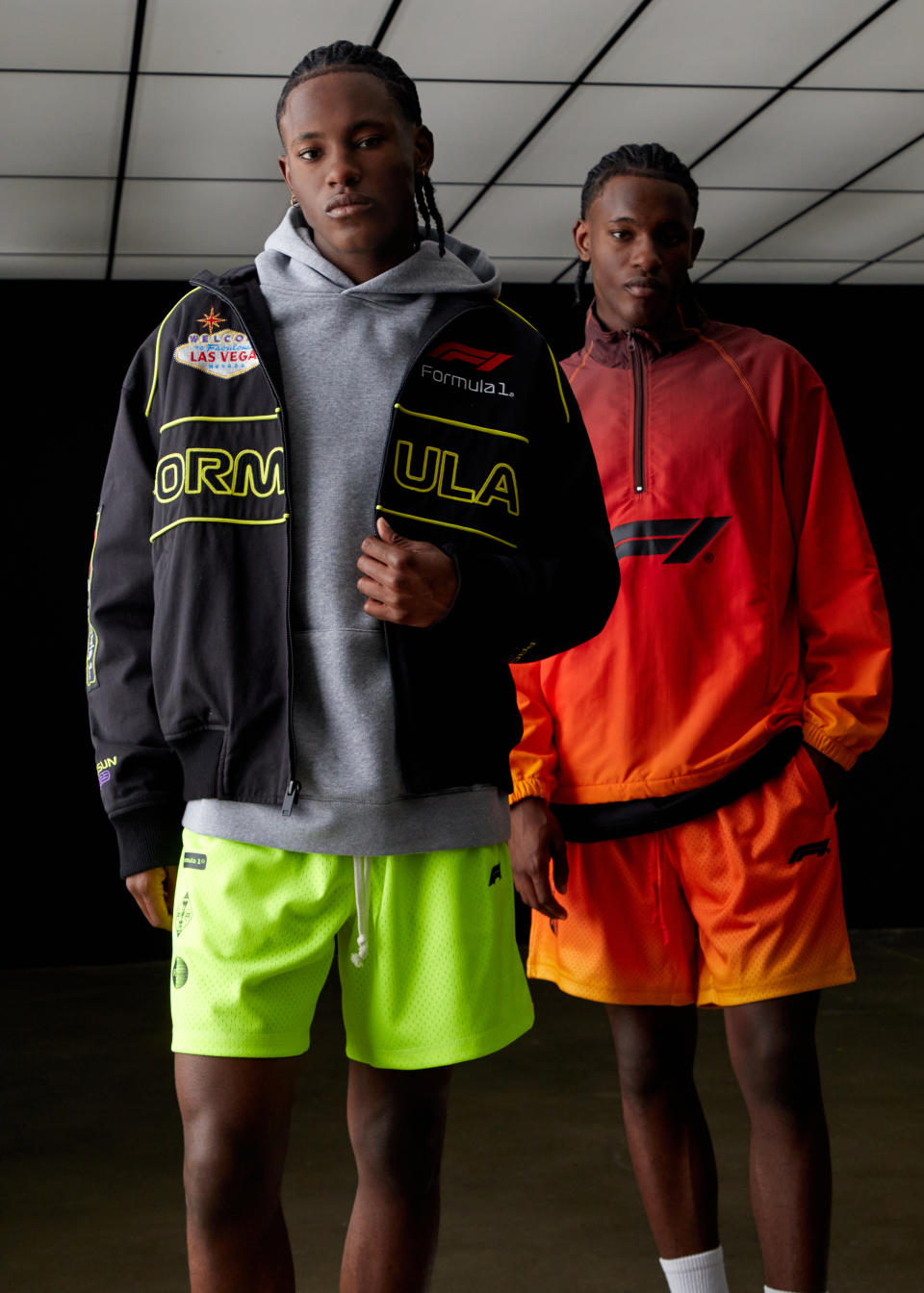 Looks from Pacsun's Formula 1 Collection