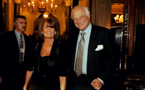 Sir James and Annabel Goldsmith - Credit:  Julian Simmonds