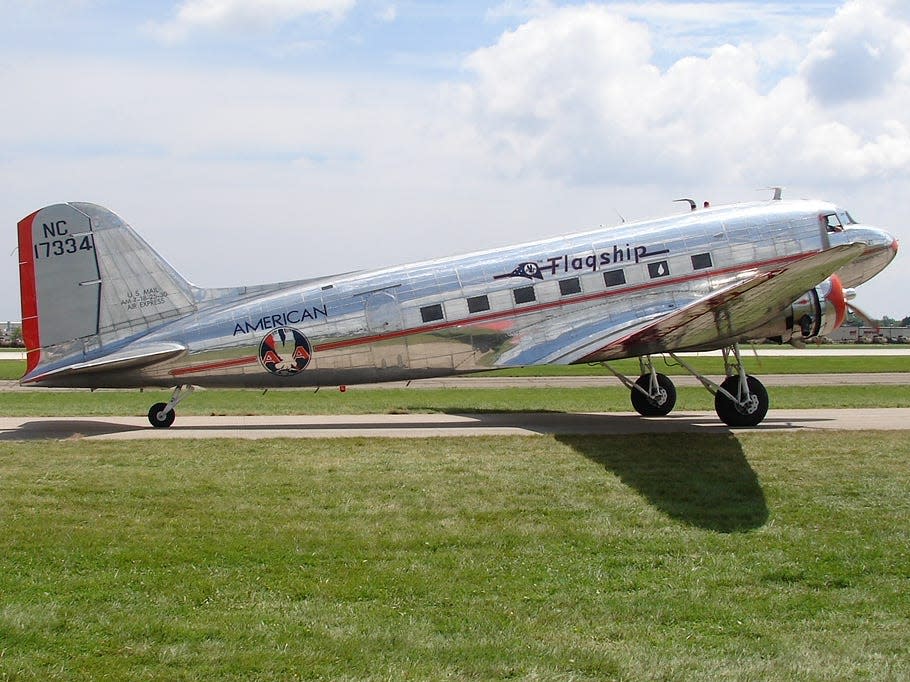 American's "Flagship Detroit" DC-3.