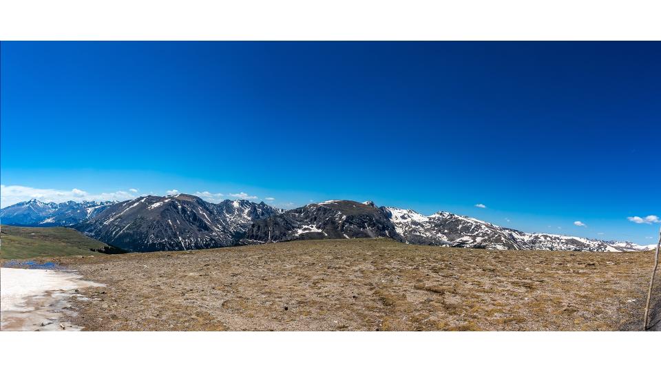 An overlook in Rocky Mountain National Park