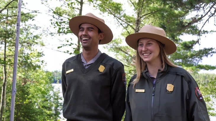 smiling rangers national park