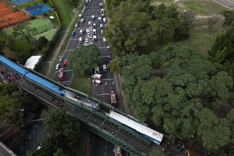 El SAME trabaja en el lugar