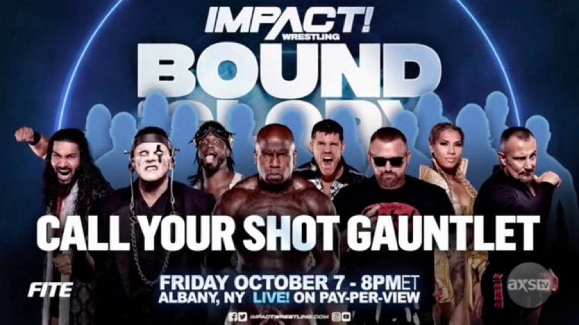 Heath is part of the Impact Wrestling Bound for Glory Call Your Shot Gauntlet match on Oct. 7 via FITE TV.