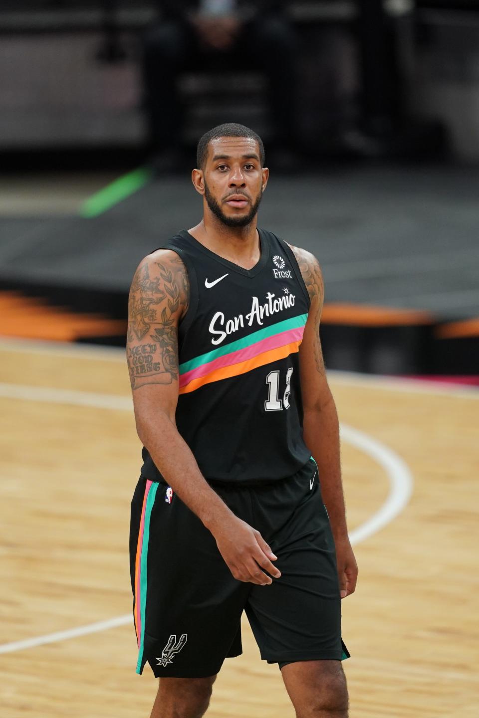 LaMarcus Aldridge was one of the top free targets for contenders on the buyout market.