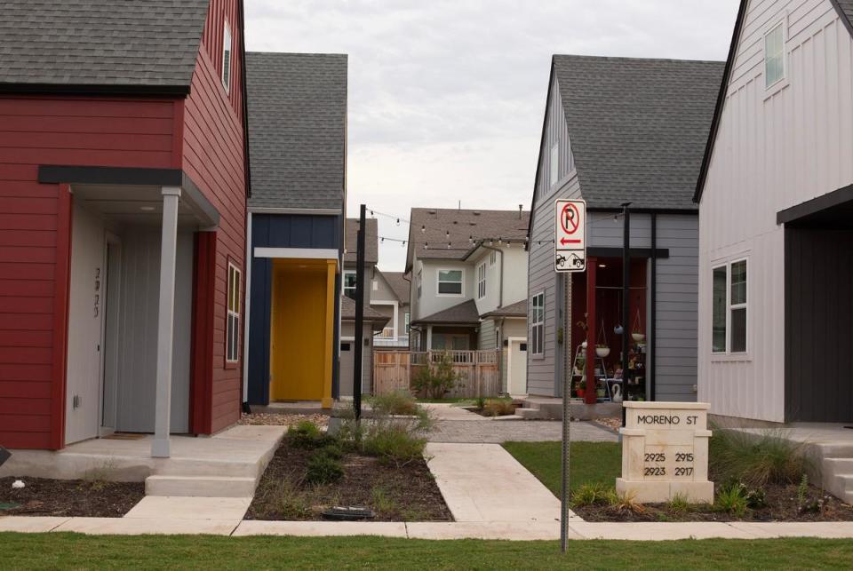 The Mueller neighborhood in East Austin on Oct. 7, 2023.