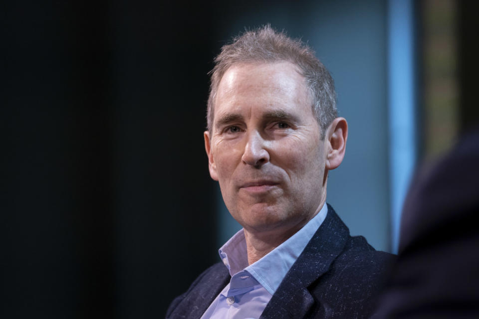 Andy Jassy, chief executive of Amazon, says the internet giant is 'bullish on AWS.' Photographer: David Ryder/Bloomberg via Getty Images <p>Bloomberg/Getty Images</p>