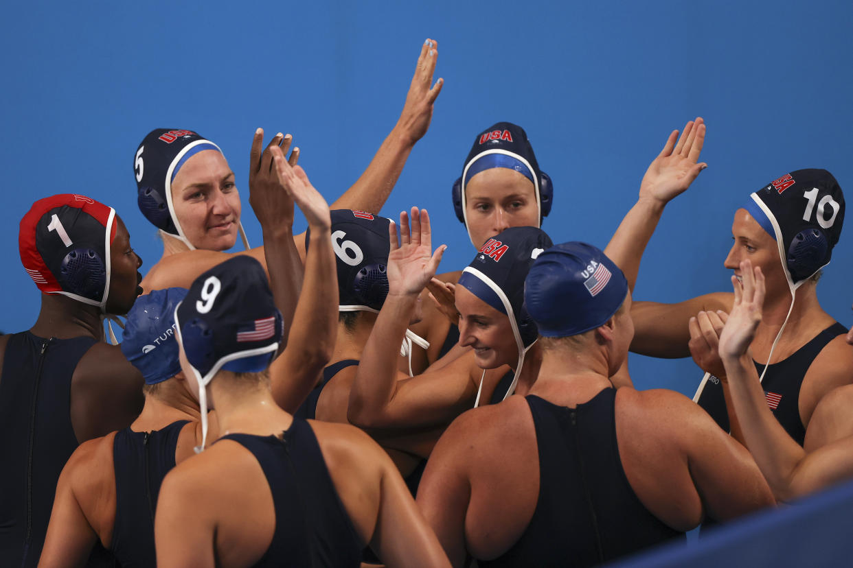The United States beat Japan 25-4 to claim the largest win in Olympics history on Friday ... for a short period of time. (Clive Rose/Getty Images)