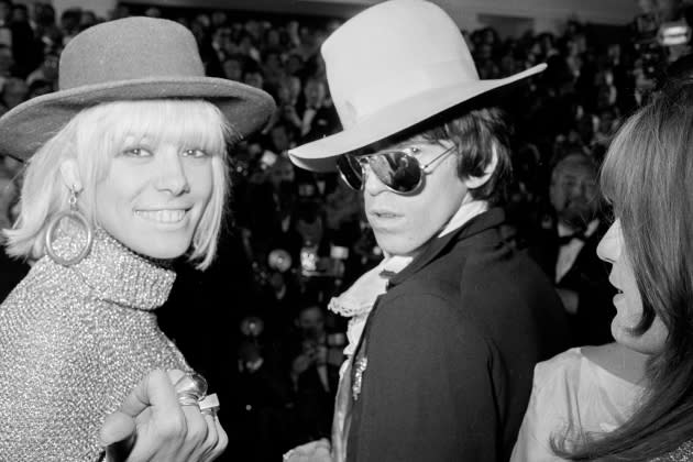 Keith Richards et Anita Pallenberg à Cannes en 1967 - Credit: REPORTERS ASSOCIES/Gamma-Rapho/Getty Images