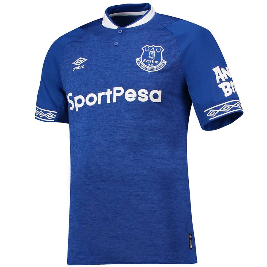 <p>Everton have an itchy looking design and the classic Angry Birds logo. </p>