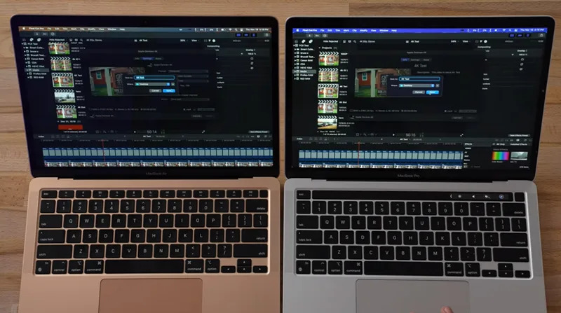 M1 版 MacBook Pro vs MacBook Air 全方面比較