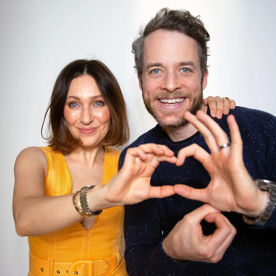 Hamish Blake and Zoë Foster Blake.