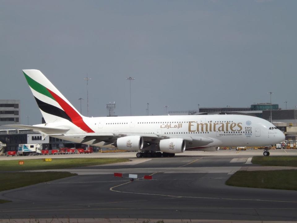 Airbus' 13th A380 — MSN13, registered A6-EDB.