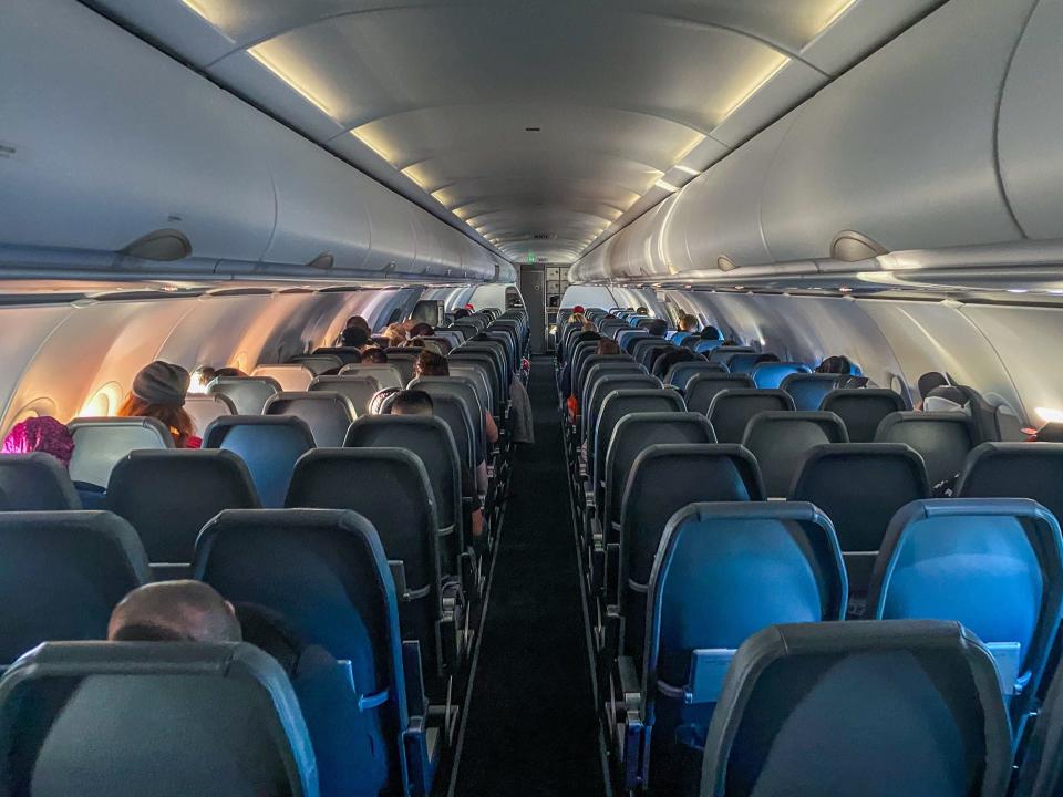 Flying Frontier Airlines during pandemic