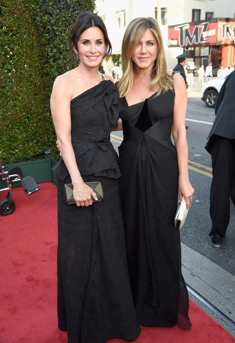 Courtney Cox and Jennifer Aniston