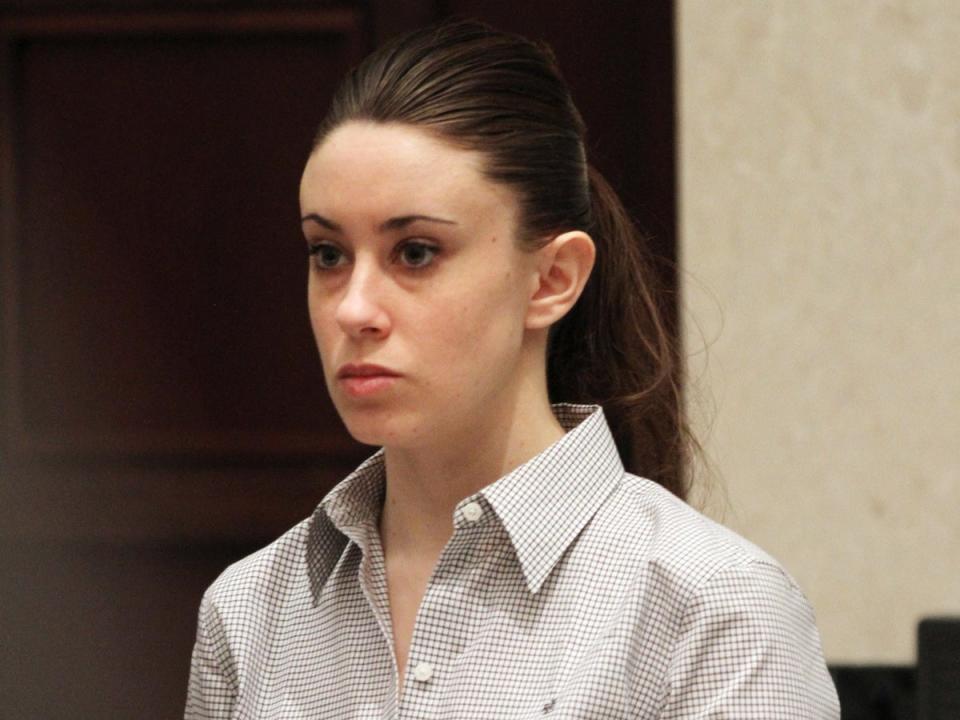 Casey Anthony at the Orange County Courthouse on 30 June 2011 in Orlando, Florida (Red Huber-Pool/Getty Images)