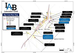 Big Vein Plan Map.