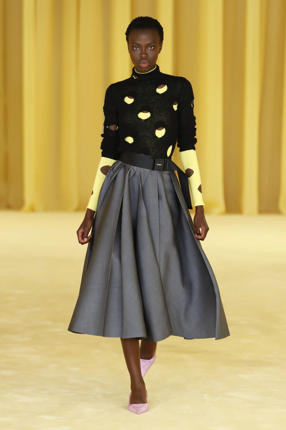 Prada Unveils First Collection By Miuccia Prada and Raf Simons