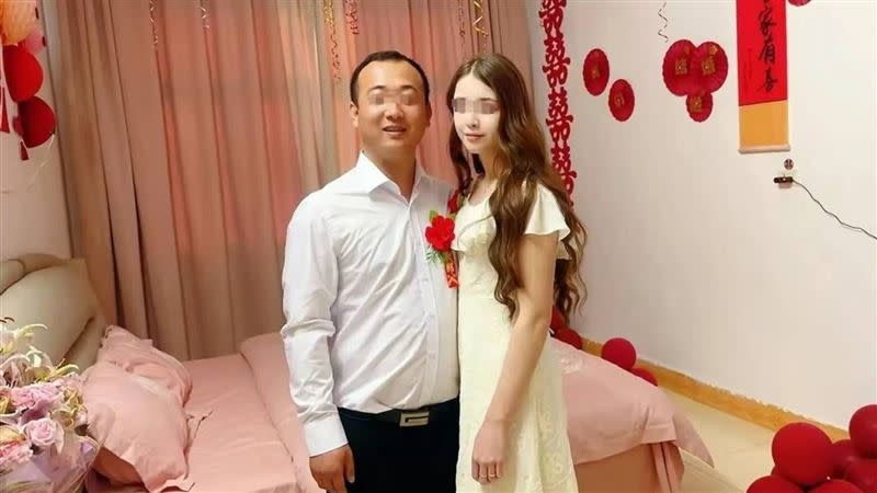中國湖南37歲男子去越南娶漂亮的外國媳婦，引發網友批評「這就是在販賣人口」。（圖／翻攝自搜狐號）