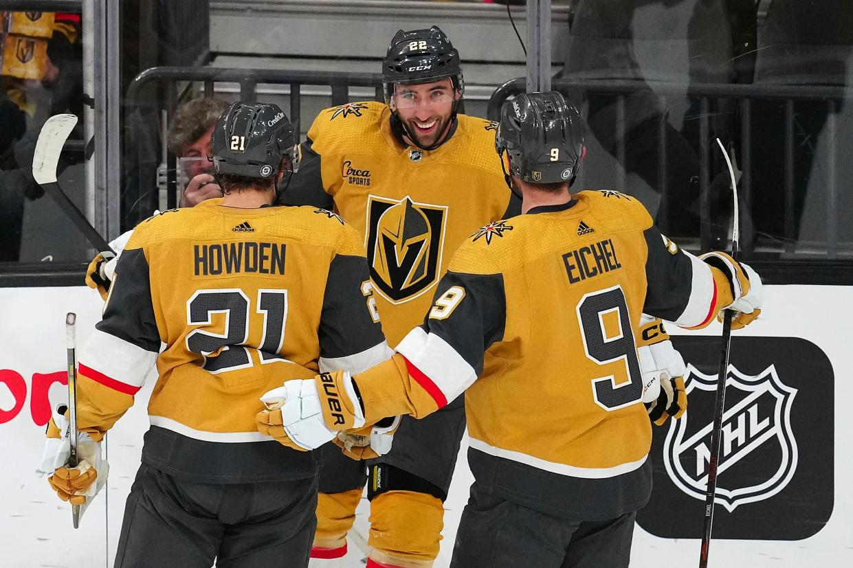 The Vegas Golden Knights will play either the Edmonton Oilers or Dallas Stars in the first round.