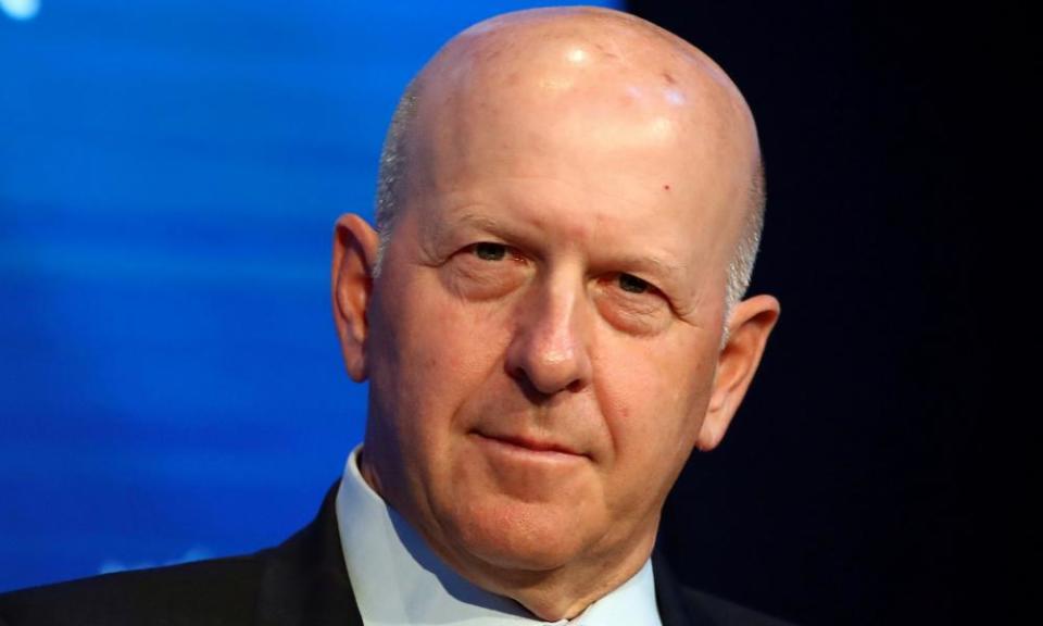 David Solomon, CEO at Goldman Sachs.