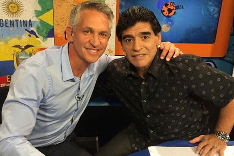 Gary Lineker y Diego Maradona, una amistad muy especial, tras ser rivales en México 1986