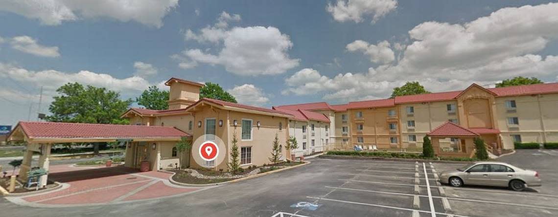 Johnson County is considering purchasing a hotel in Lenexa for $6 million to convert it into a permanent homeless shelter. Google Maps