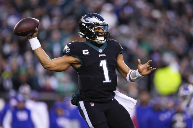 Eagles will be wearing black jerseys for Jalen Hurts' first NFL