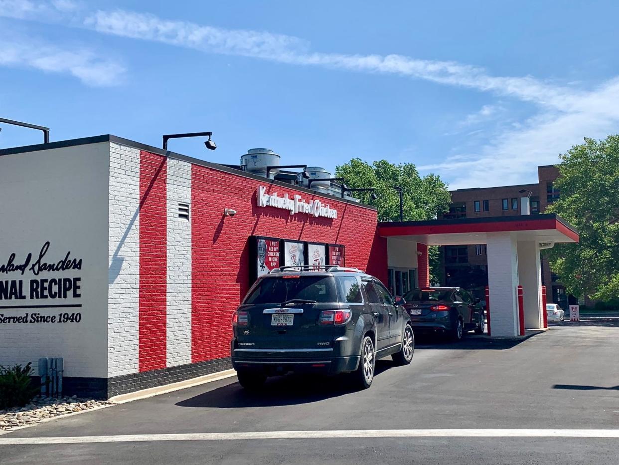 KFC Crystal Bucket drive thru