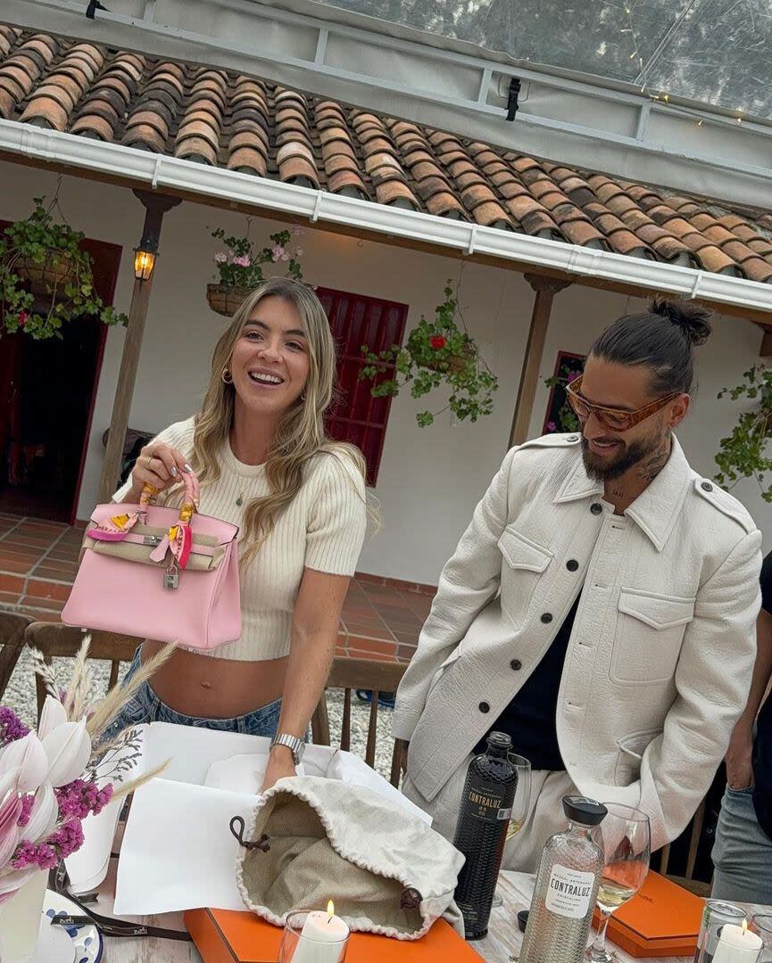 El lujoso regaló que Maluma le hizo a su novia por su cumpleaños (Foto: Instagram/@maluma)