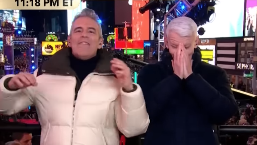 Anderson Cooper Goes Viral After Absolutely Losing It During Nye Broadcast 