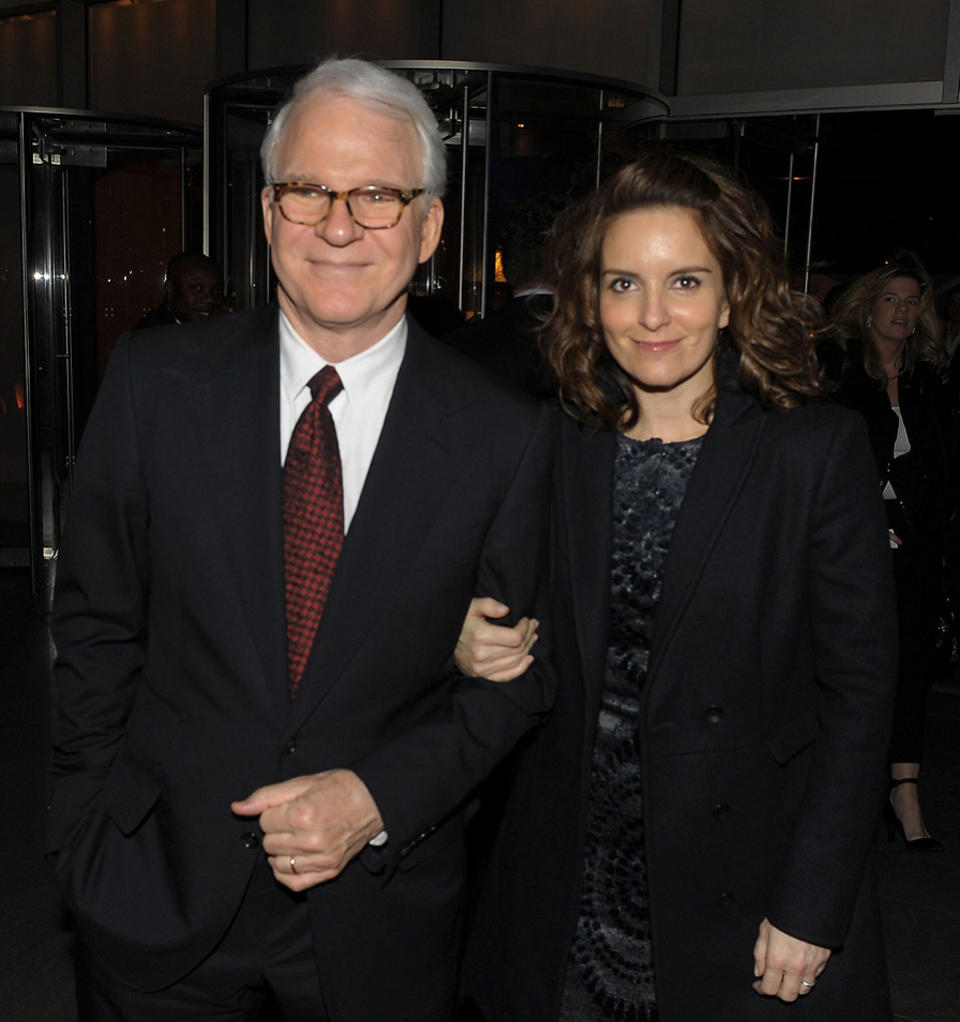 It's Complicated NY Premiere 2009 Steve Martin Tina fey