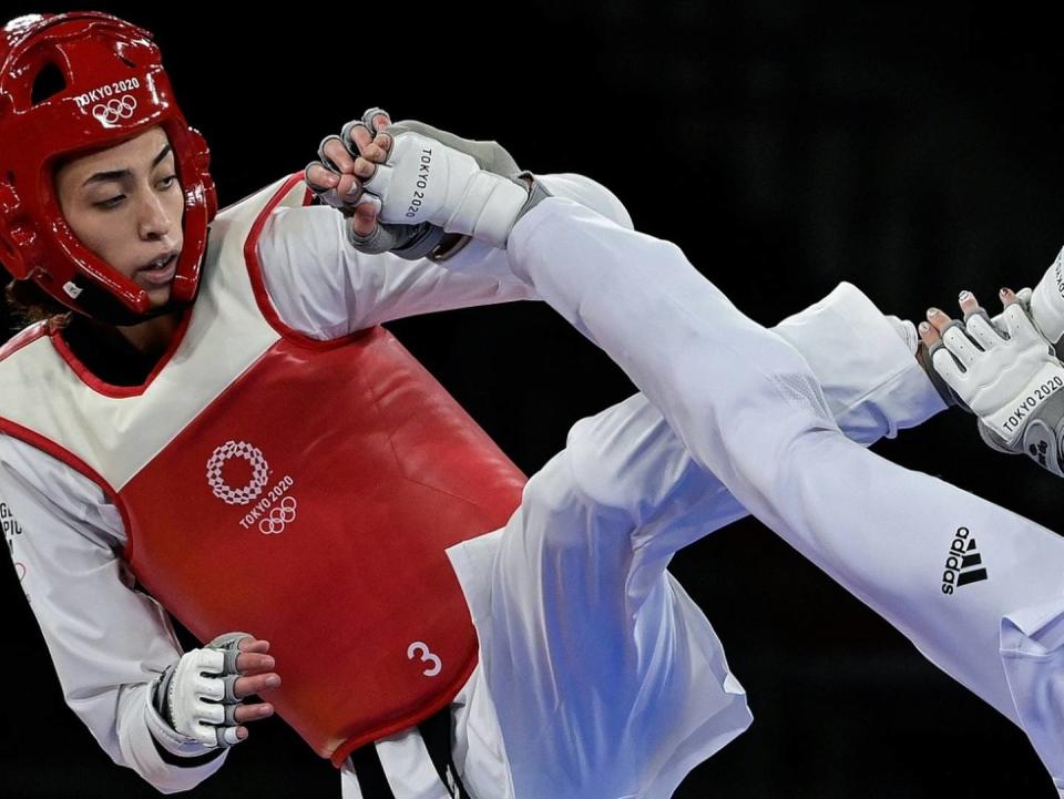 Flüchtling überrascht Olympiasiegerin im Taekwondo