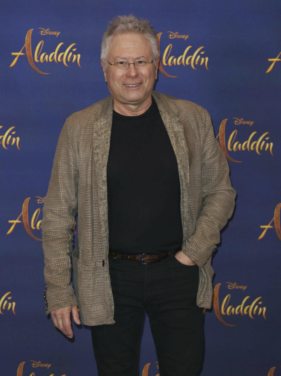 Photo by: KGC-158/STAR MAX/IPx 2019 5/10/19 Alan Menken at a photocall for 'Aladdin' in London, England.