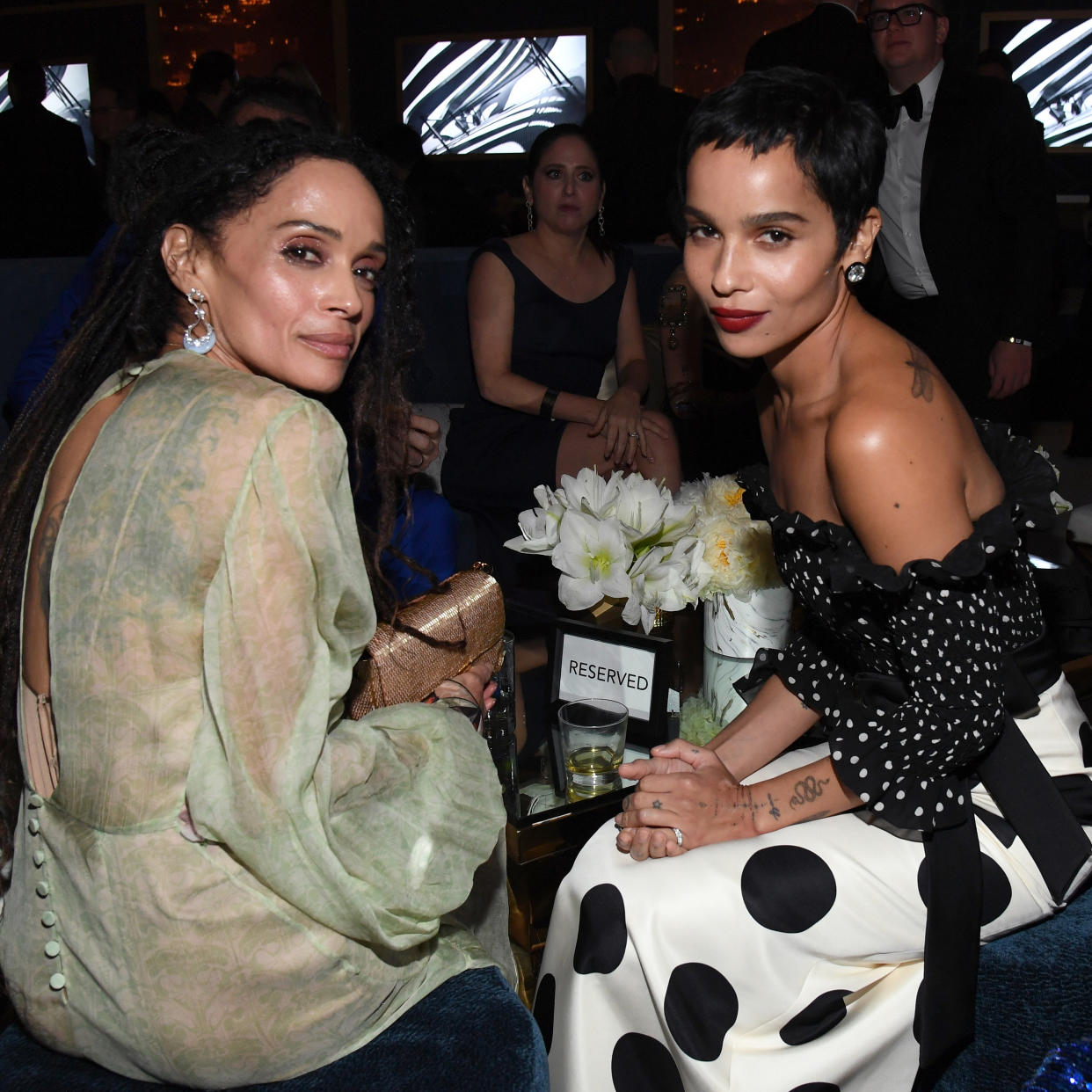 Lisa Bonet and Zoë Kravitz attend The 2020 InStyle And Warner Bros. 77th Annual Golden Globe Awards Post-Party at The Beverly Hilton Hotel on January 05, 2020 in Beverly Hills, California. (Photo by Kevin Mazur/Getty Images for InStyle)