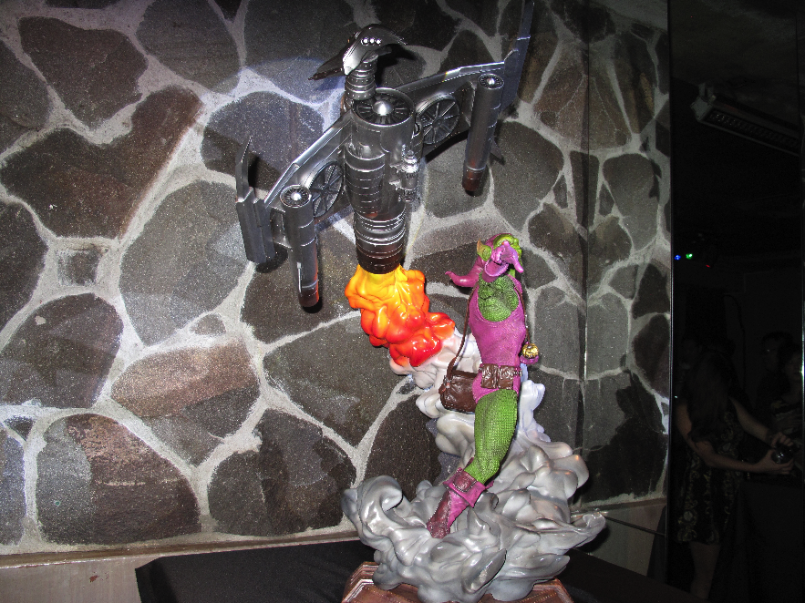 Green Goblin and his Goblin Glider.