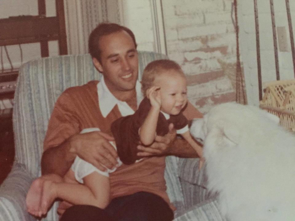 Pat O’Rourke and his son, Beto, from an undated photo. (Photo: courtesy Beto O’Rourke via Facebook)