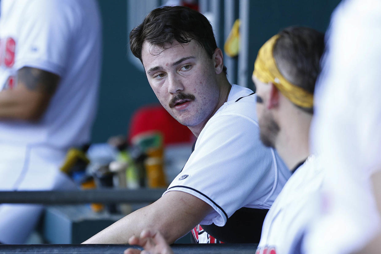 Indianapolis Indians pitcher Paul Skenes (Jeffrey Brown / Icon Sportswire via Getty Images)