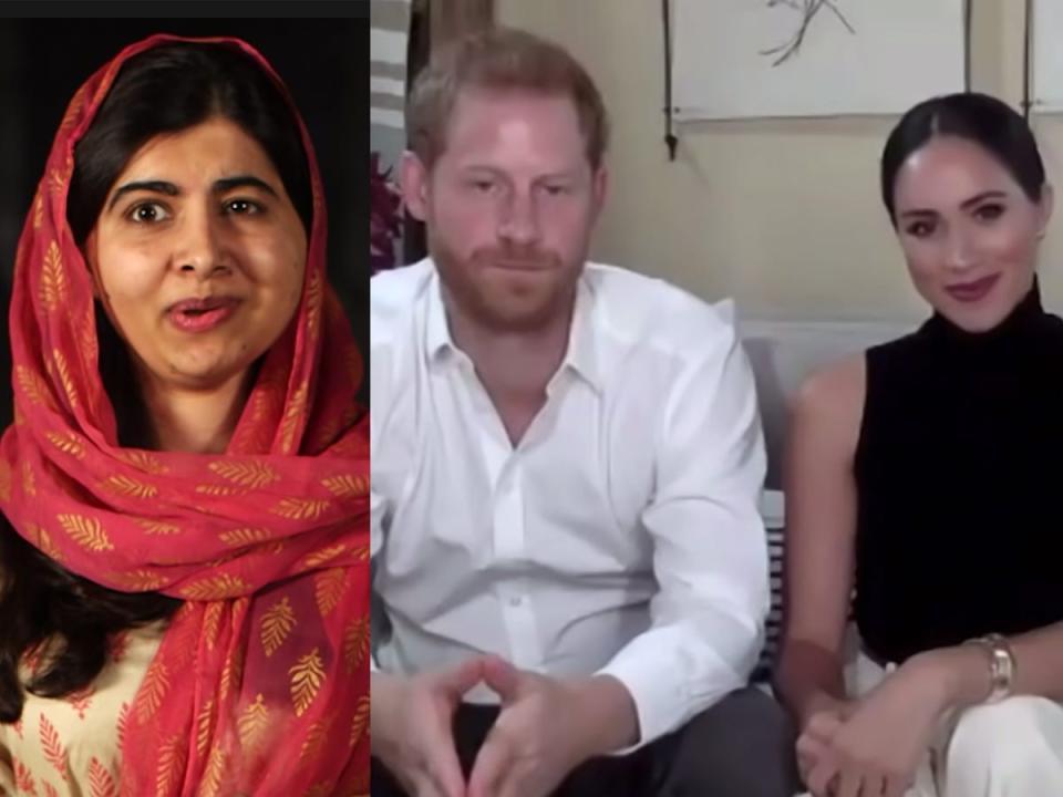 Malala Harry Meghan