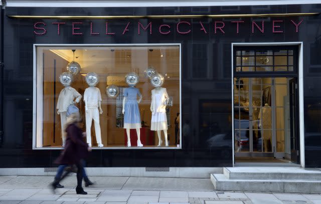 The Stella McCartney shop in Bruton Street, London (Jonathan Brady/PA)