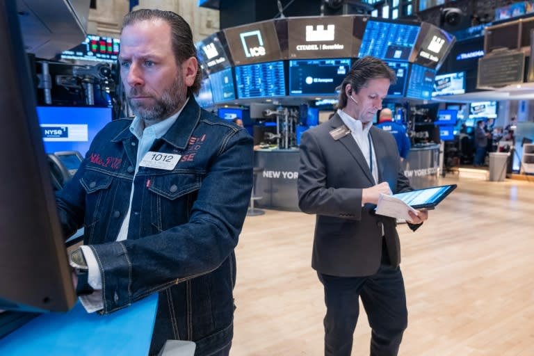 Le parquet du New York Stock Exchange (SPENCER PLATT)